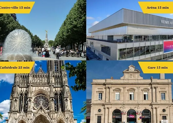 Appartement Neufchâtel T3 Cocooning équipé Proche Centre Reims